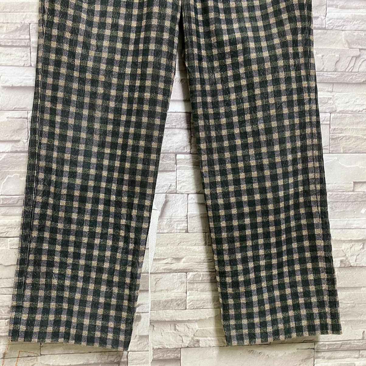 Mila Schon Mila Schon Velvet Courduroy Pants Tartan Plaid Size US 32 / EU 48 - 5 Thumbnail