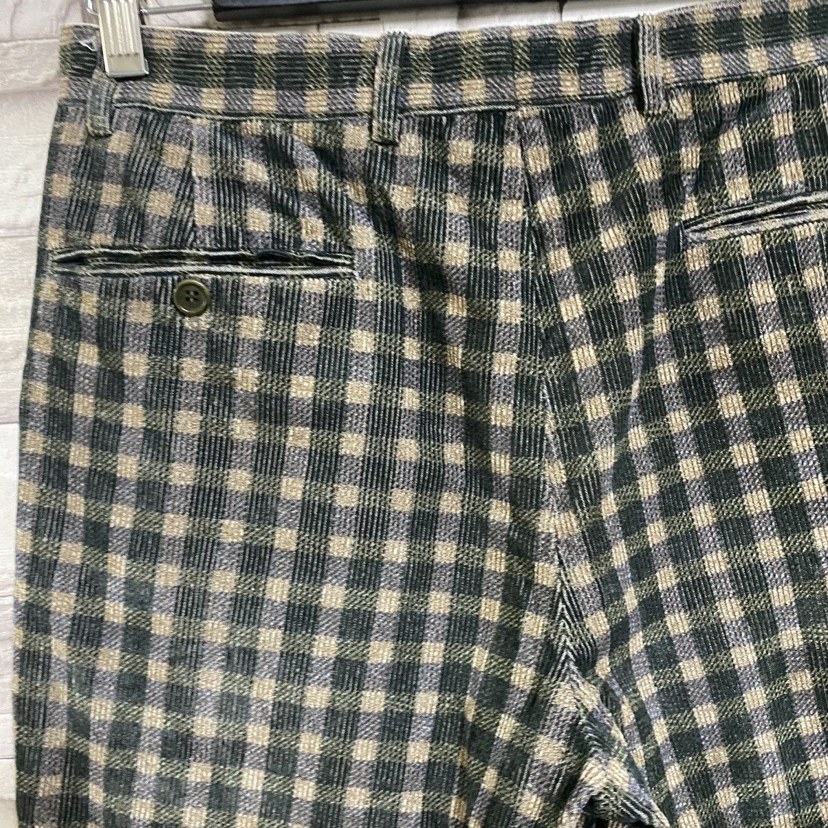 Mila Schon Mila Schon Velvet Courduroy Pants Tartan Plaid Size US 32 / EU 48 - 12 Thumbnail