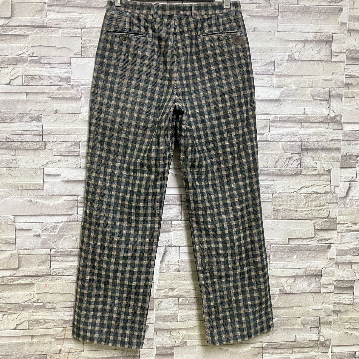 Mila Schon Mila Schon Velvet Courduroy Pants Tartan Plaid Size US 32 / EU 48 - 8 Thumbnail