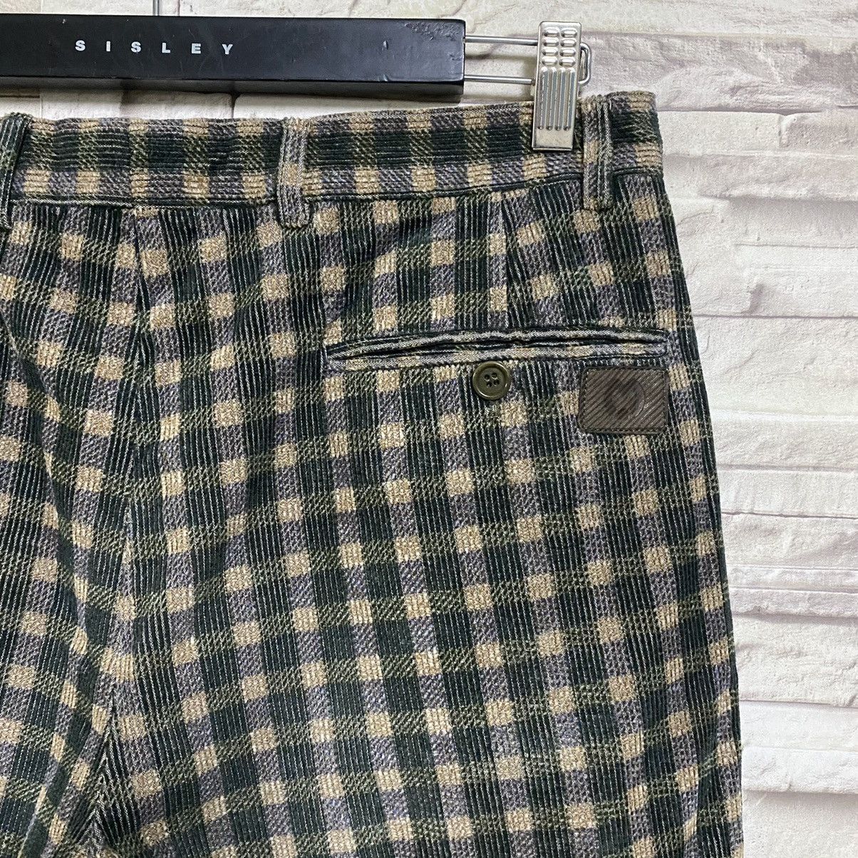Mila Schon Mila Schon Velvet Courduroy Pants Tartan Plaid Size US 32 / EU 48 - 11 Thumbnail