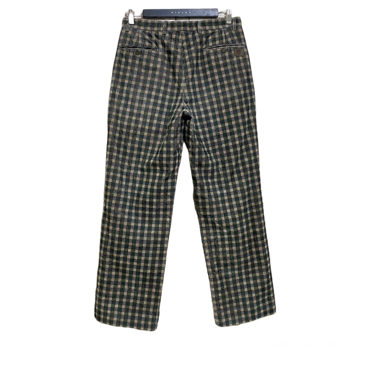 Mila Schon Mila Schon Velvet Courduroy Pants Tartan Plaid Size US 32 / EU 48 - 2 Thumbnail