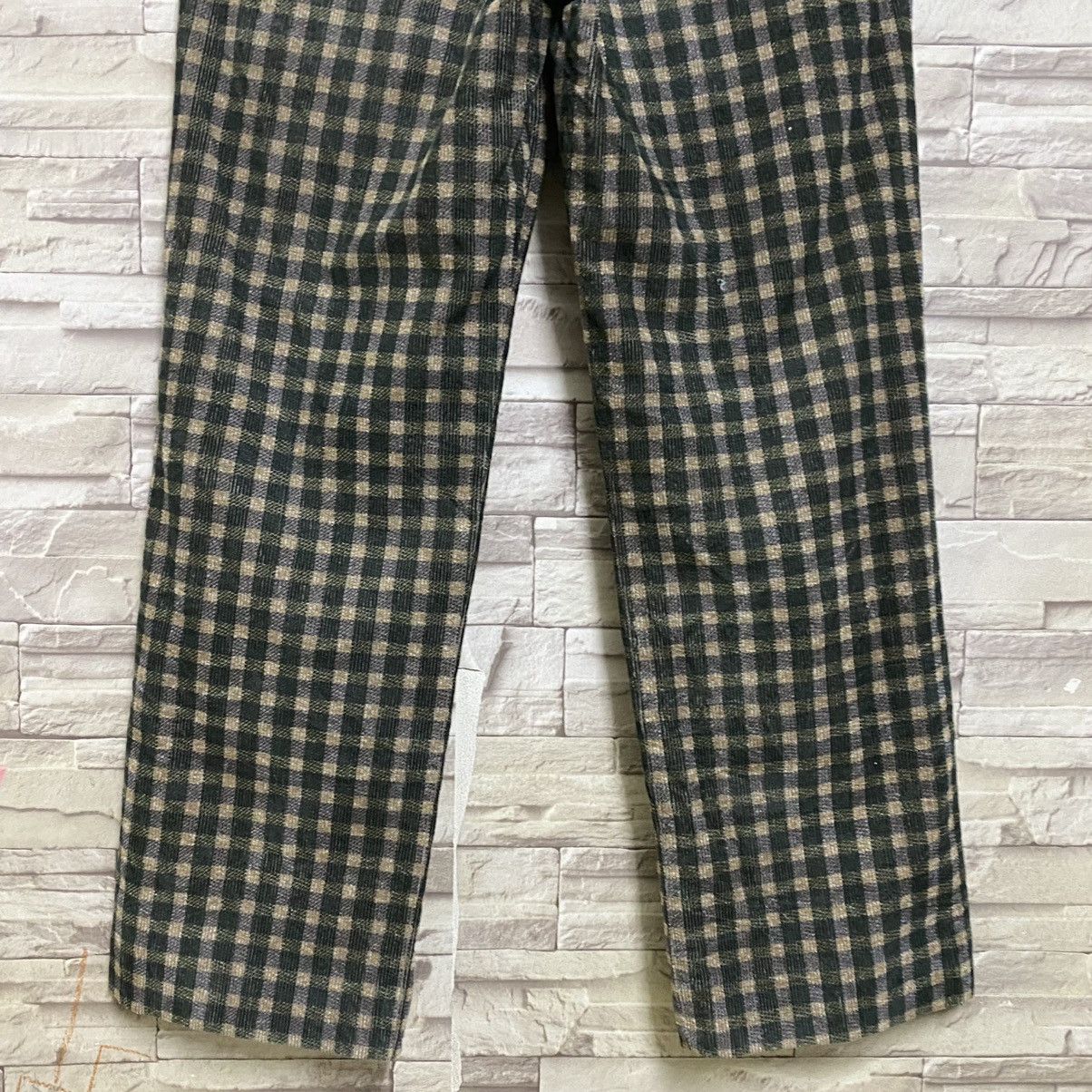 Mila Schon Mila Schon Velvet Courduroy Pants Tartan Plaid Size US 32 / EU 48 - 10 Thumbnail