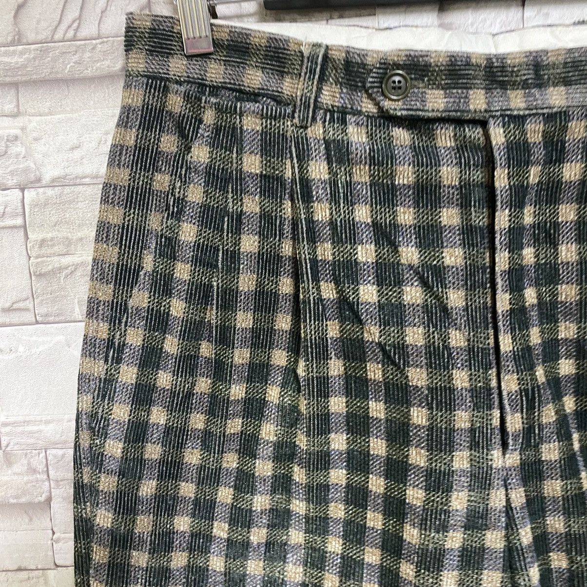 Mila Schon Mila Schon Velvet Courduroy Pants Tartan Plaid Size US 32 / EU 48 - 6 Thumbnail