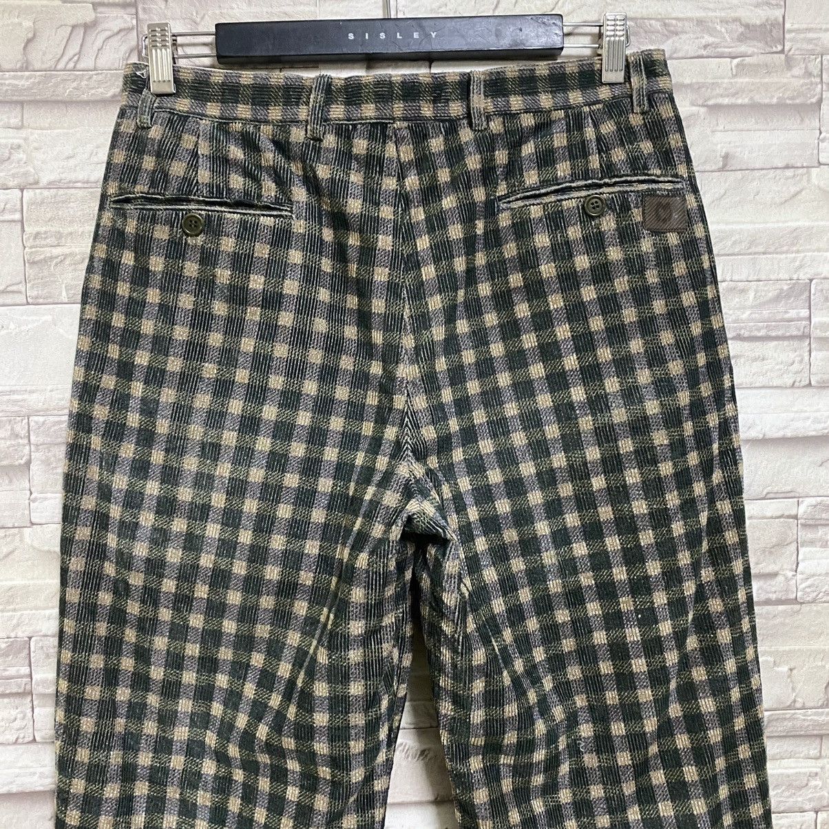 Mila Schon Mila Schon Velvet Courduroy Pants Tartan Plaid Size US 32 / EU 48 - 9 Thumbnail