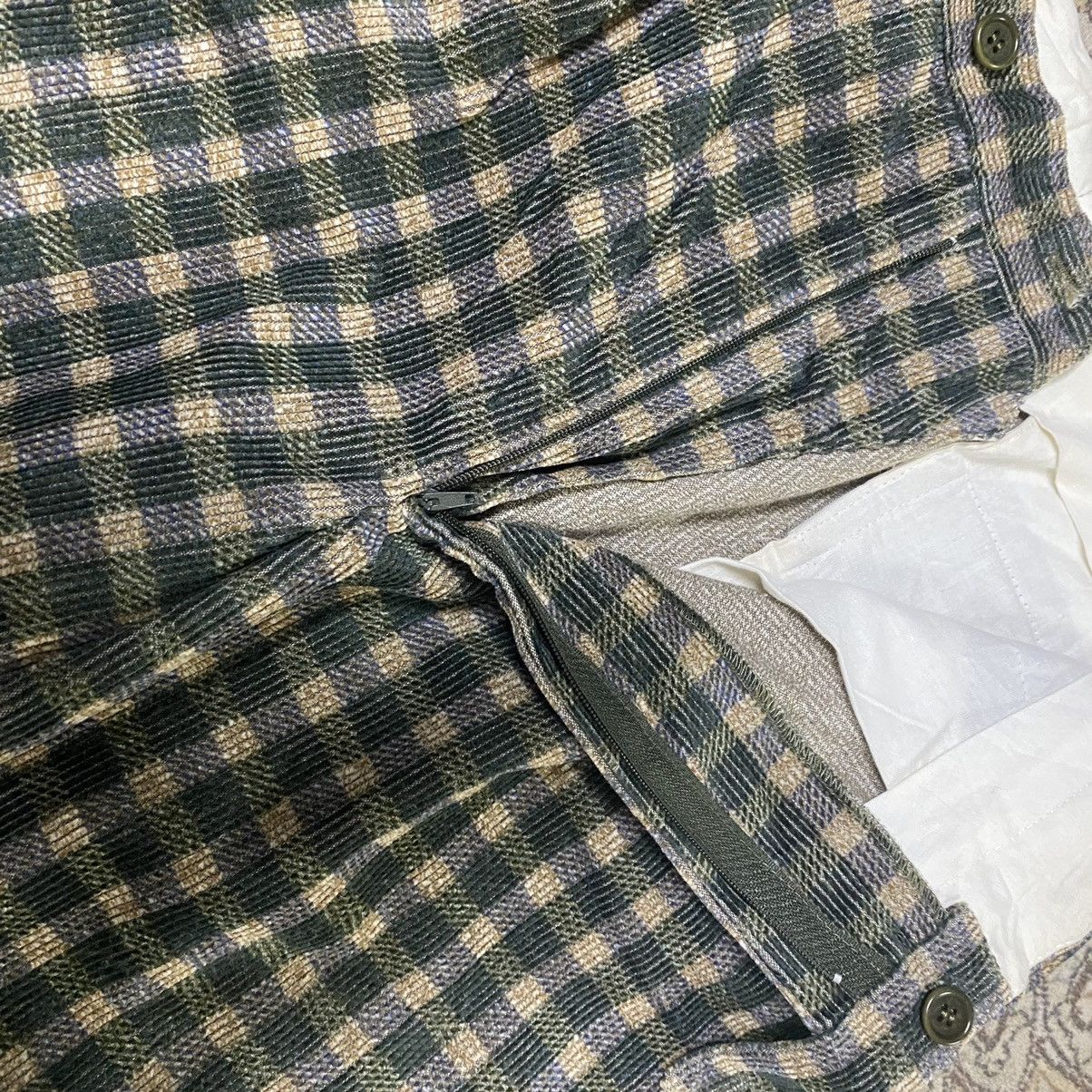 Mila Schon Mila Schon Velvet Courduroy Pants Tartan Plaid Size US 32 / EU 48 - 13 Thumbnail