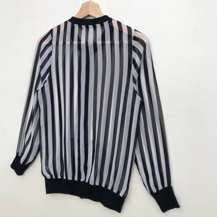 Japanese Brand Anap Transparent Zebra Stripes Polyester Size US XS / EU 42 / 0 - 7 Thumbnail