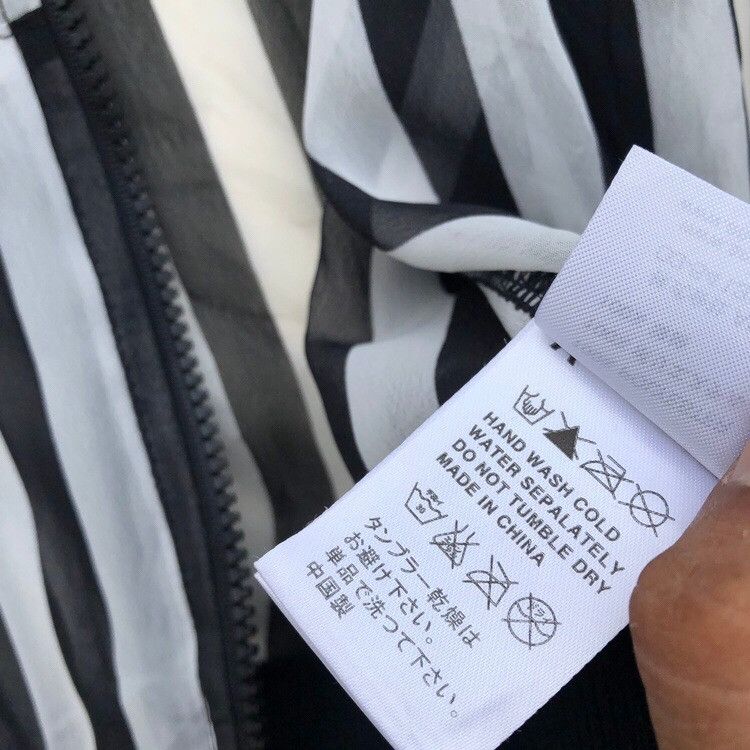 Japanese Brand Anap Transparent Zebra Stripes Polyester Size US XS / EU 42 / 0 - 10 Thumbnail