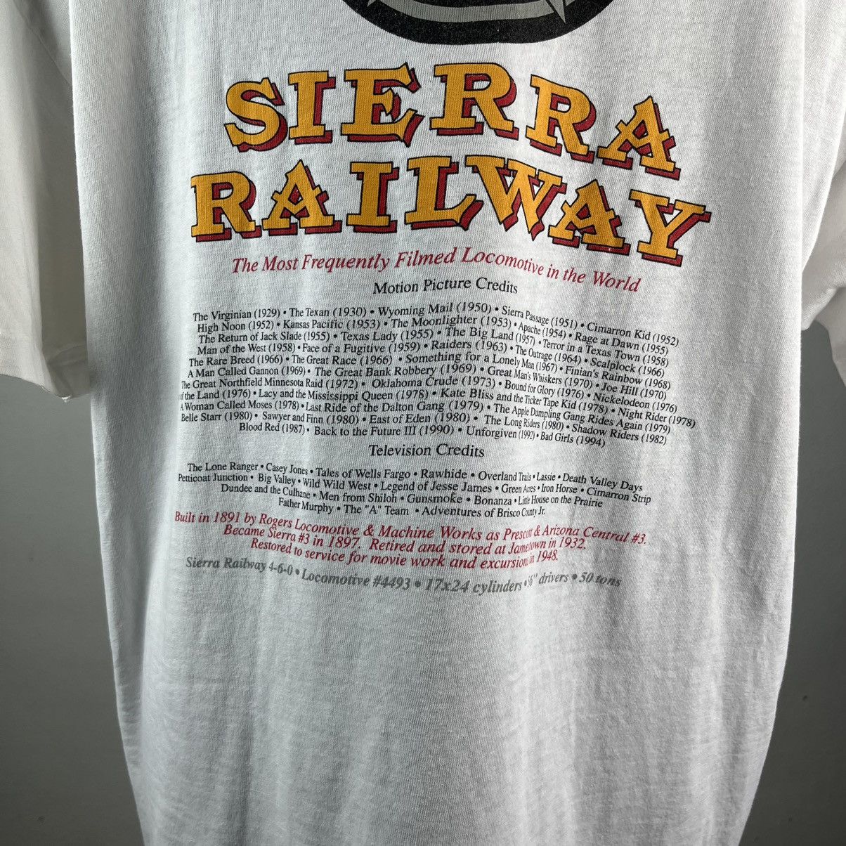 Vintage Vintage Sierra Railway tee Size US L / EU 52-54 / 3 - 6 Thumbnail