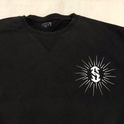 Stussy Stussy increase Sweatshirt Big printed spellout logo Size US XL / EU 56 / 4 - 5 Thumbnail