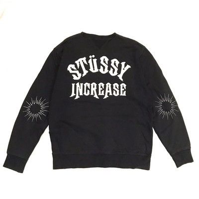 Stussy Stussy increase Sweatshirt Big printed spellout logo Size US XL / EU 56 / 4 - 1 Thumbnail