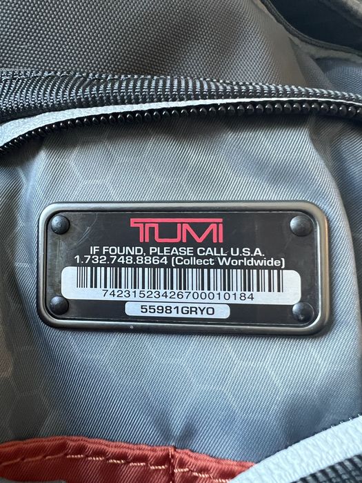 Tumi New 55981 Large Taylor Laptop Rucksack Black Nylon Backpack | Grailed