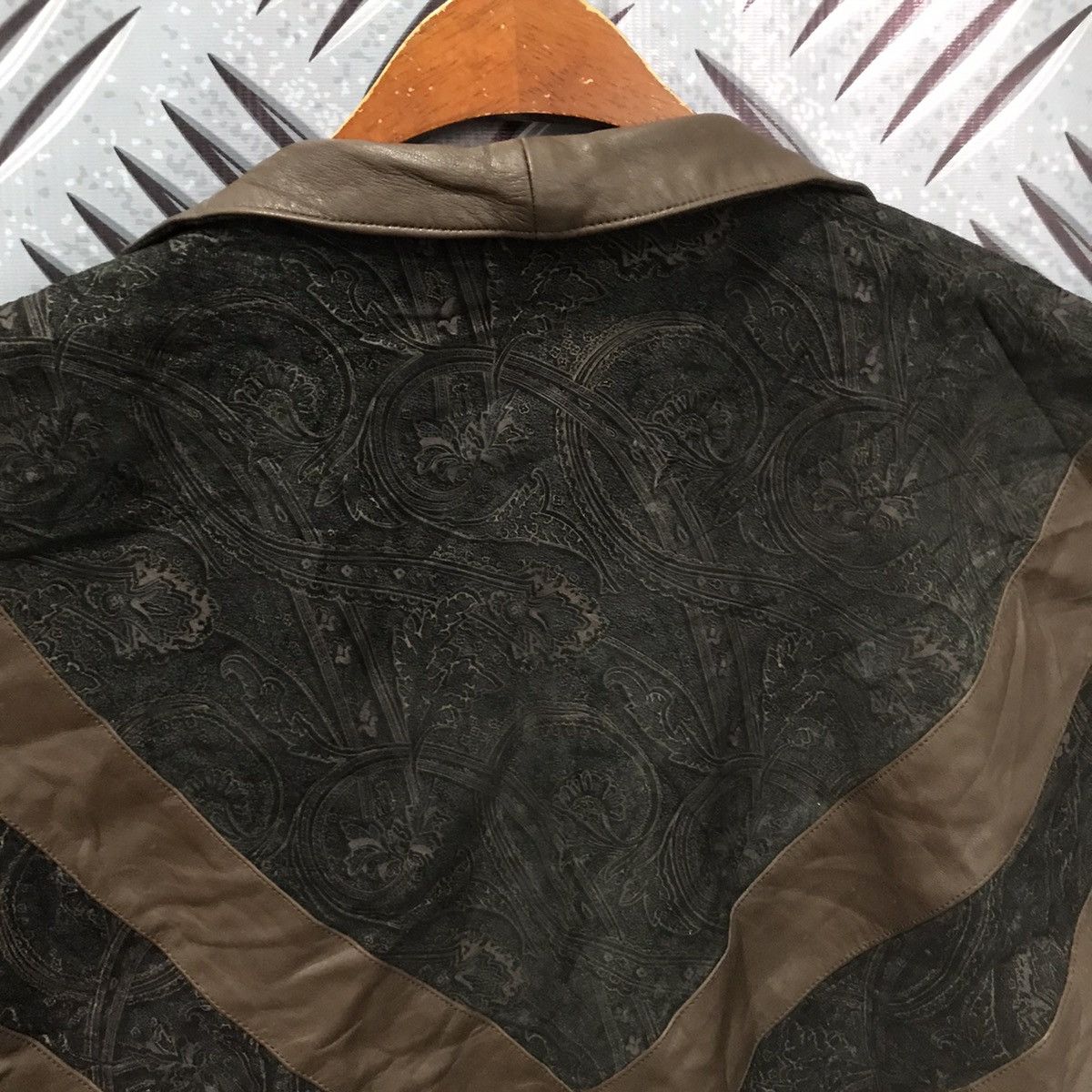 Designer × Japanese Brand Archive design paisley cape leather inspired undercover Size US M / EU 48-50 / 2 - 7 Thumbnail