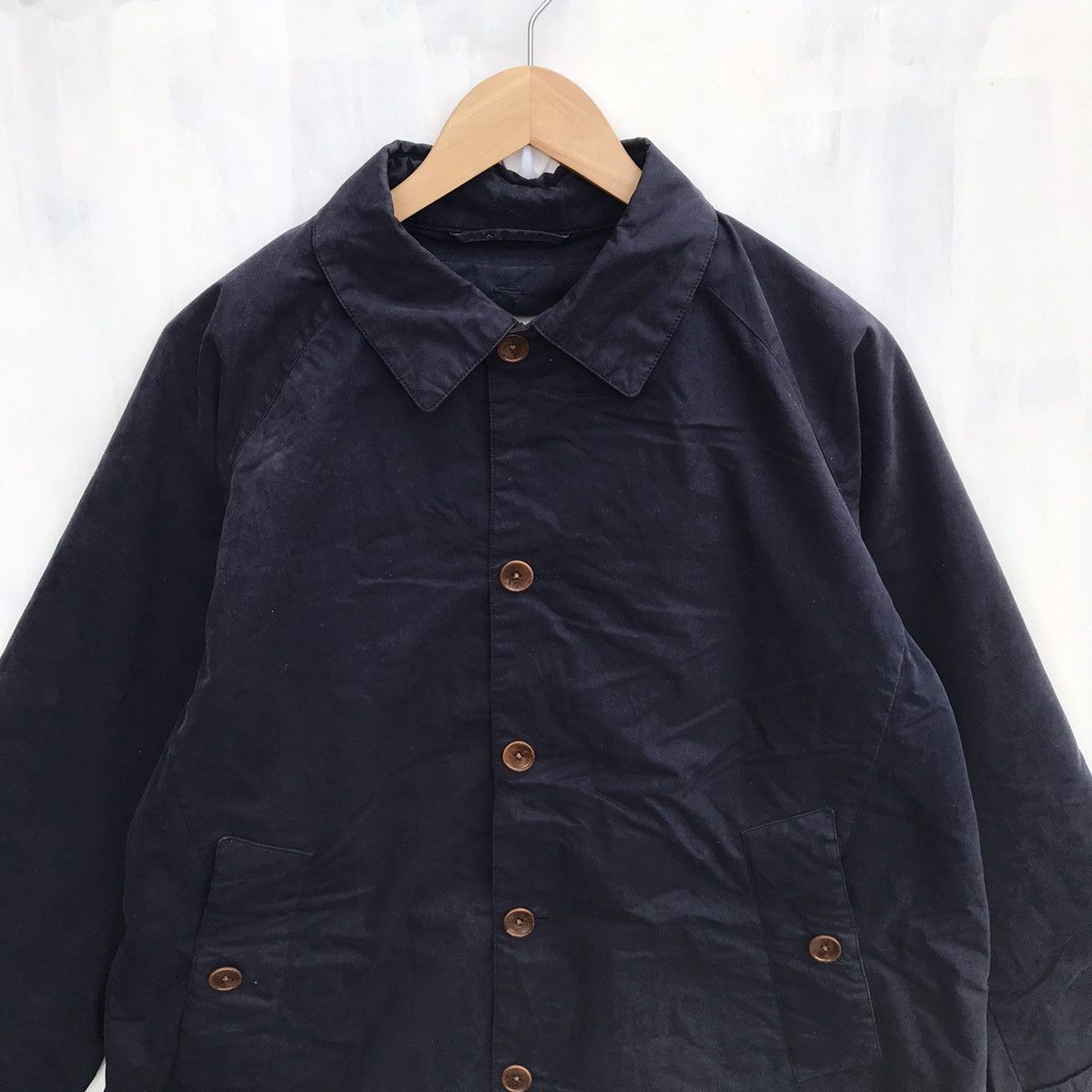 Beams Plus × Japanese Brand Vintage Beams Japanese Brand Wax coat Size US L / EU 52-54 / 3 - 4 Thumbnail