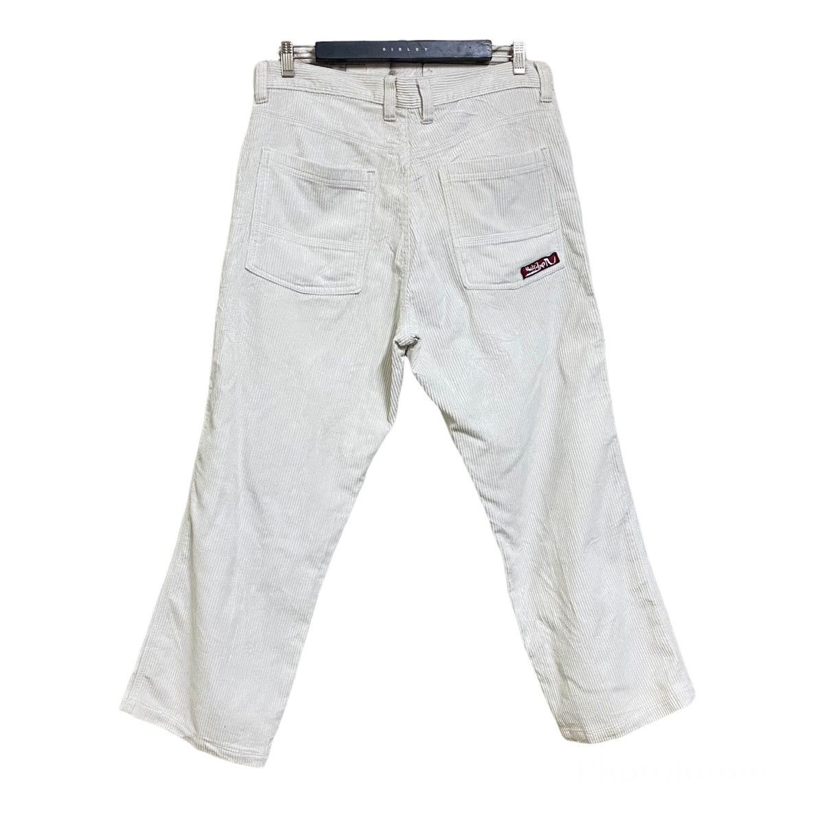 Quiksilver Vintage Quiksilver White Courduroy Baggy Pants Size US 34 / EU 50 - 2 Thumbnail