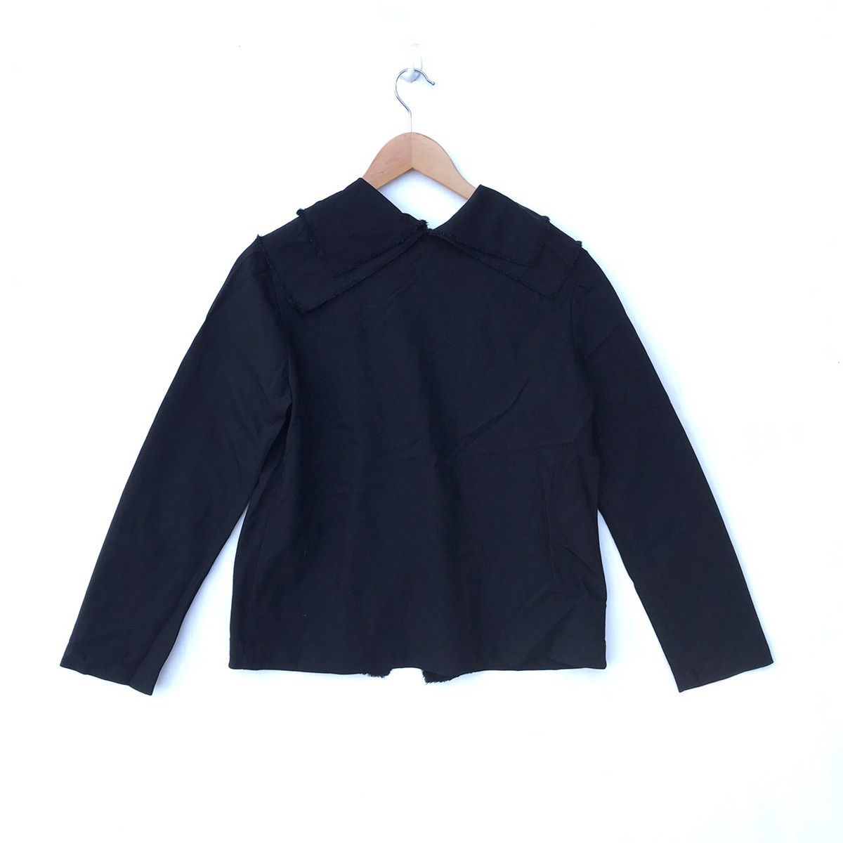 Comme des Garcons × Junya Watanabe × Rei Kawakubo Comme Des Garcons collar shirt unfinished sewing design Size US M / EU 48-50 / 2 - 2 Thumbnail