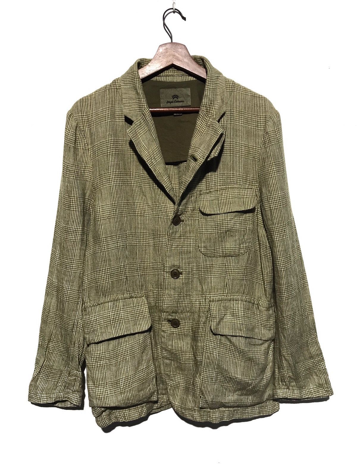 Nigel Cabourn Nigel Cabourn tactical pocket tartan coat Size US S / EU 44-46 / 1 - 2 Thumbnail