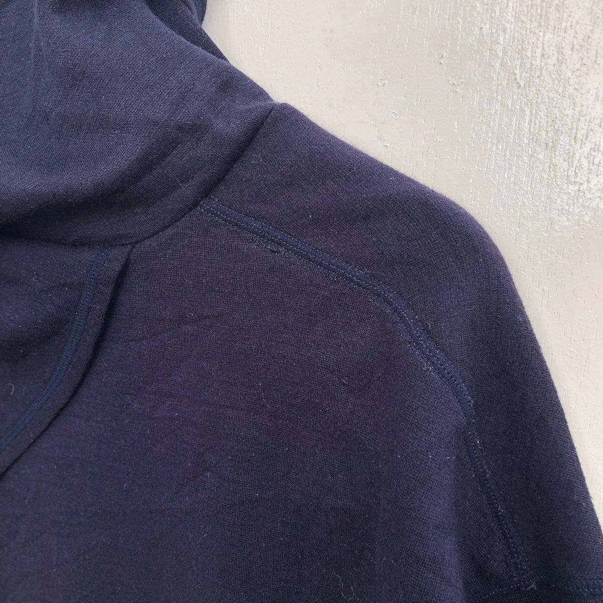 Designer × Japanese Brand Fontana Grande Unique Turtle Neck Cross Body Longsleeve Tee Size US S / EU 44-46 / 1 - 5 Thumbnail