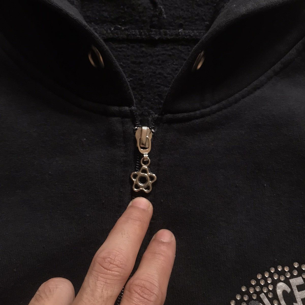 Dolce & Gabbana × Vintage Vintage Dolce & Gabbana hoodie diamond print logo Size US XS / EU 42 / 0 - 8 Thumbnail
