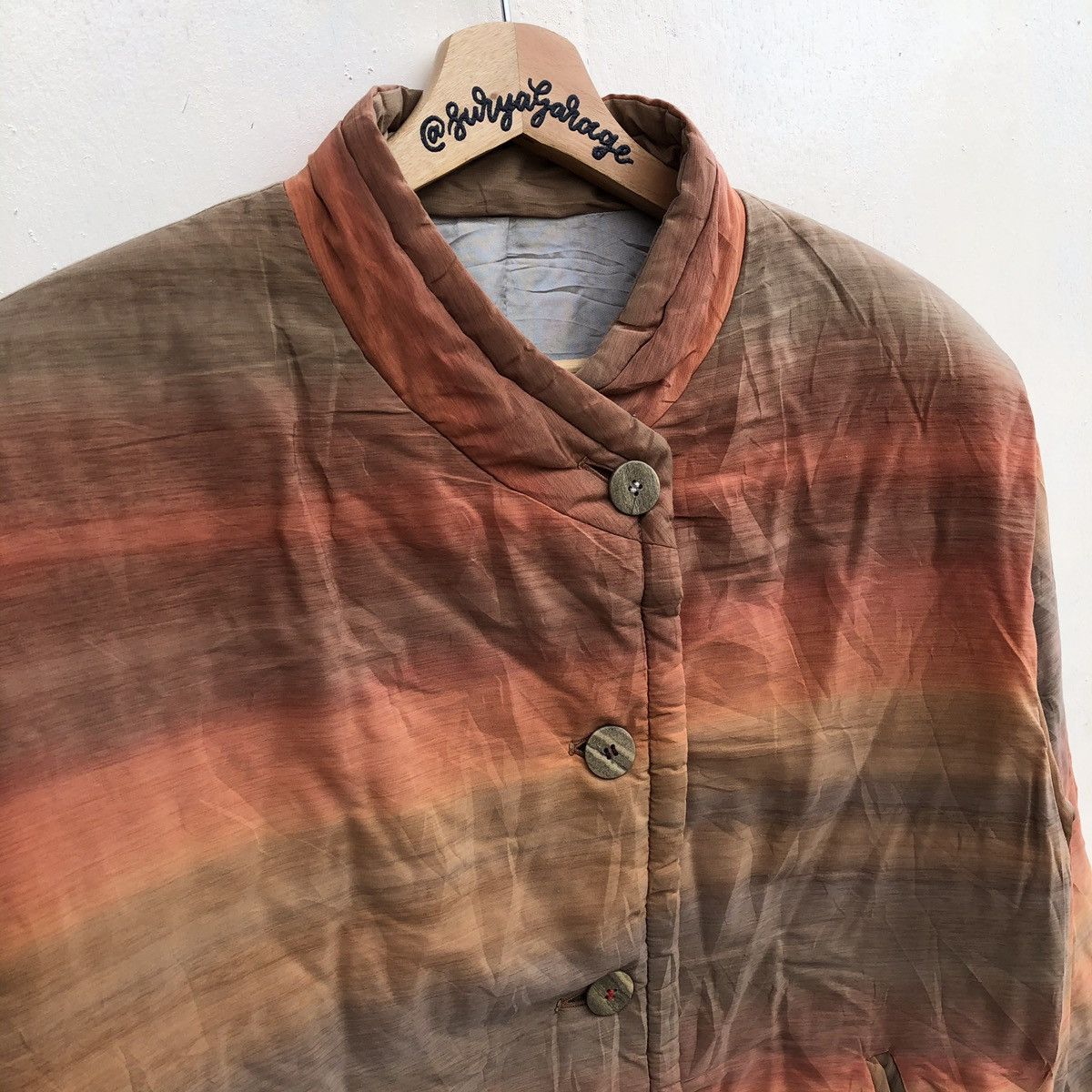 Designer × Japanese Brand × Vintage Vintage Viviana Couture Puffer Button Ups Jacket Size US XXS / EU 40 - 5 Thumbnail