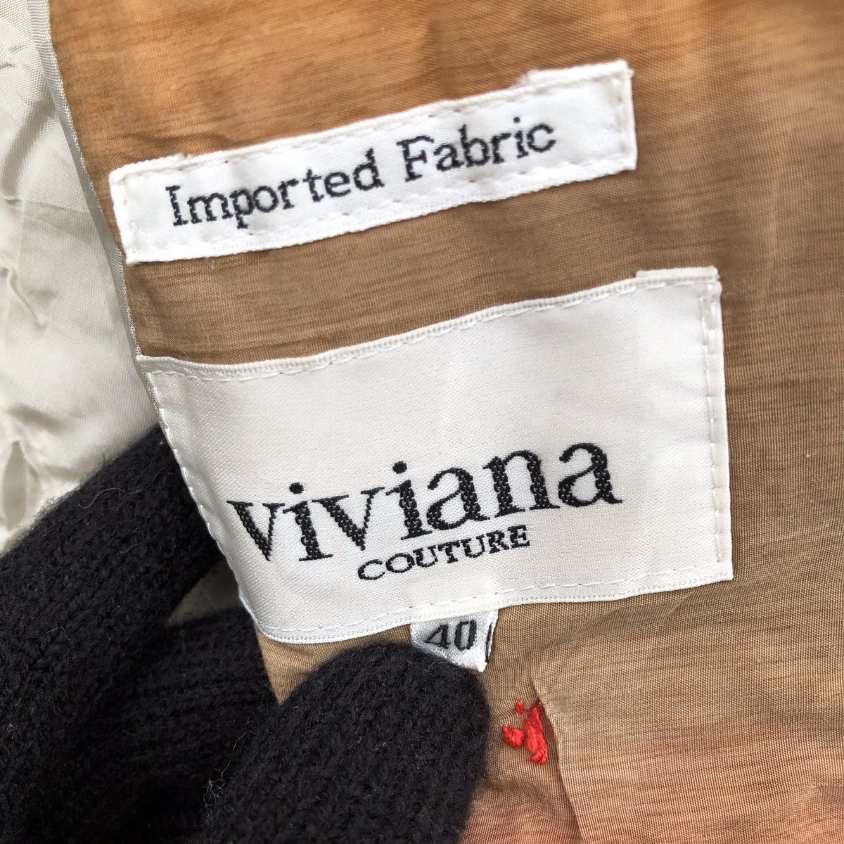 Designer × Japanese Brand × Vintage Vintage Viviana Couture Puffer Button Ups Jacket Size US XXS / EU 40 - 11 Thumbnail