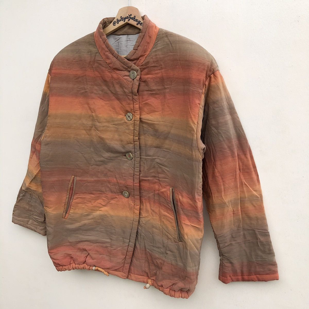 Designer × Japanese Brand × Vintage Vintage Viviana Couture Puffer Button Ups Jacket Size US XXS / EU 40 - 3 Thumbnail