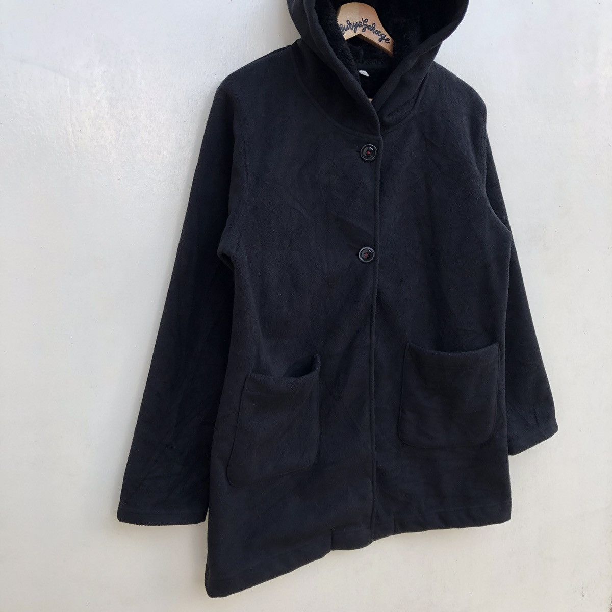 Japanese Brand × Vintage Vintage Topvalu Fleece Hoodie Jacket Size US L / EU 52-54 / 3 - 4 Thumbnail