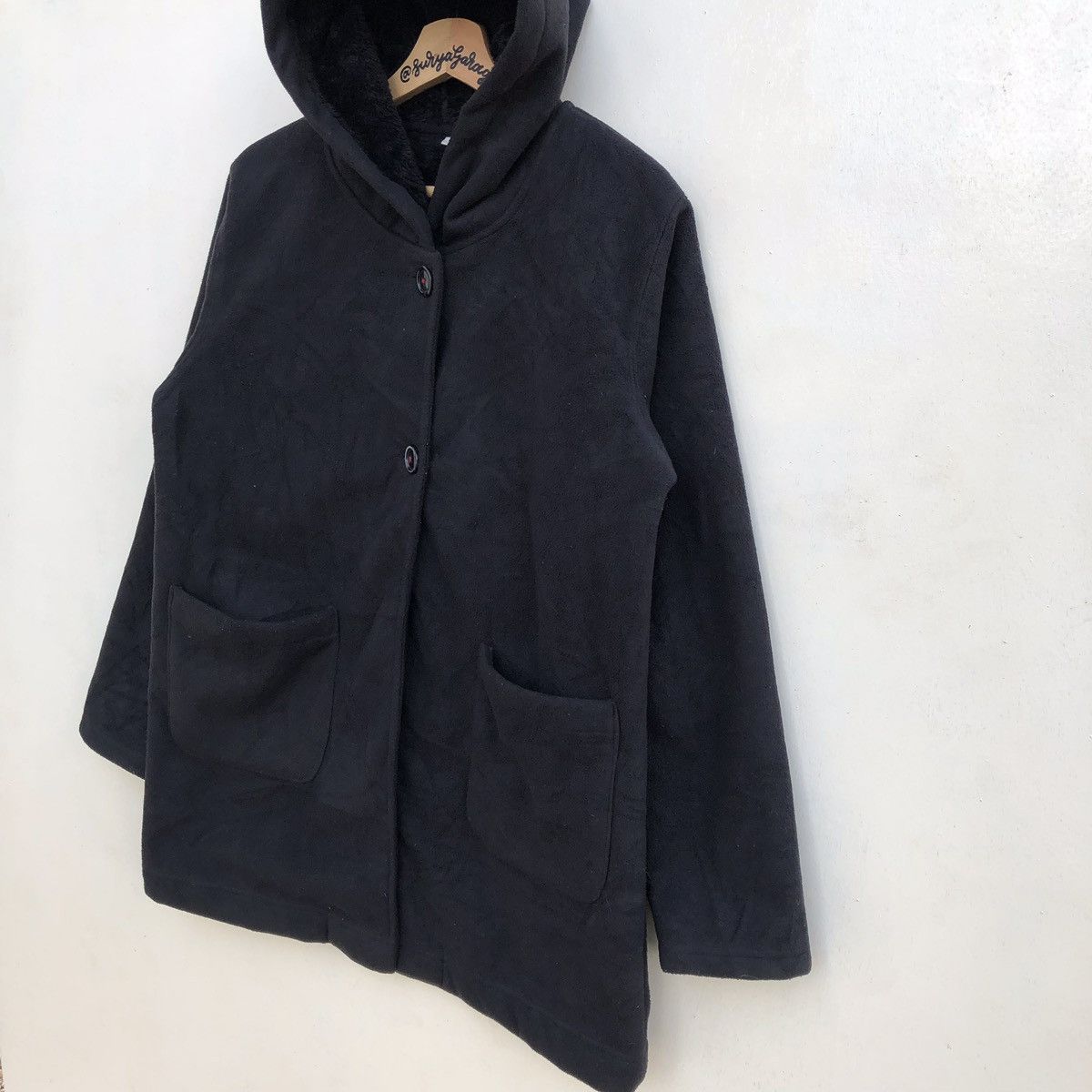 Japanese Brand × Vintage Vintage Topvalu Fleece Hoodie Jacket Size US L / EU 52-54 / 3 - 3 Thumbnail