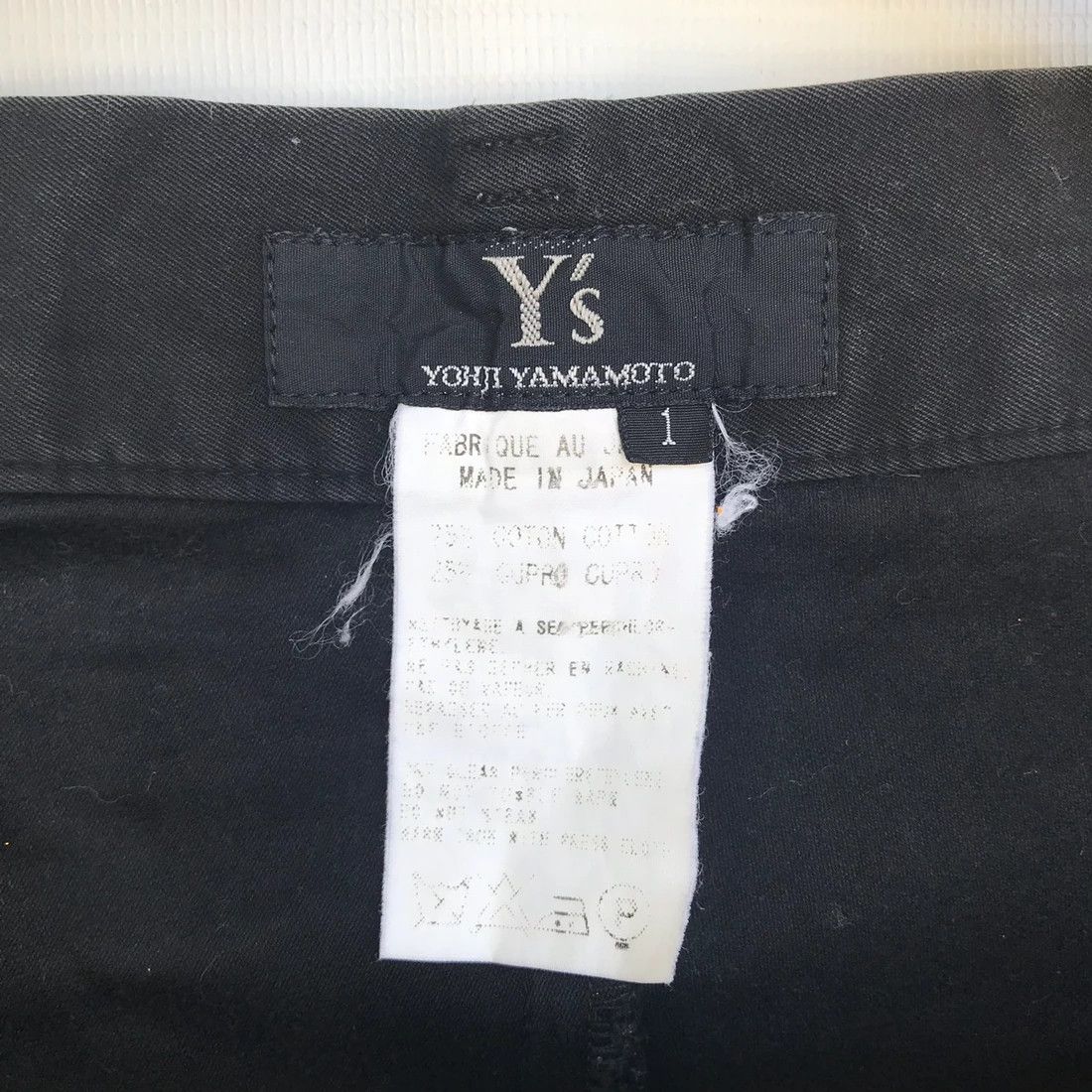 Y's for Men × Yohji Yamamoto Vintage 90s Y's for men pant designed by yohji yamamoto Size US 28 / EU 44 - 7 Thumbnail