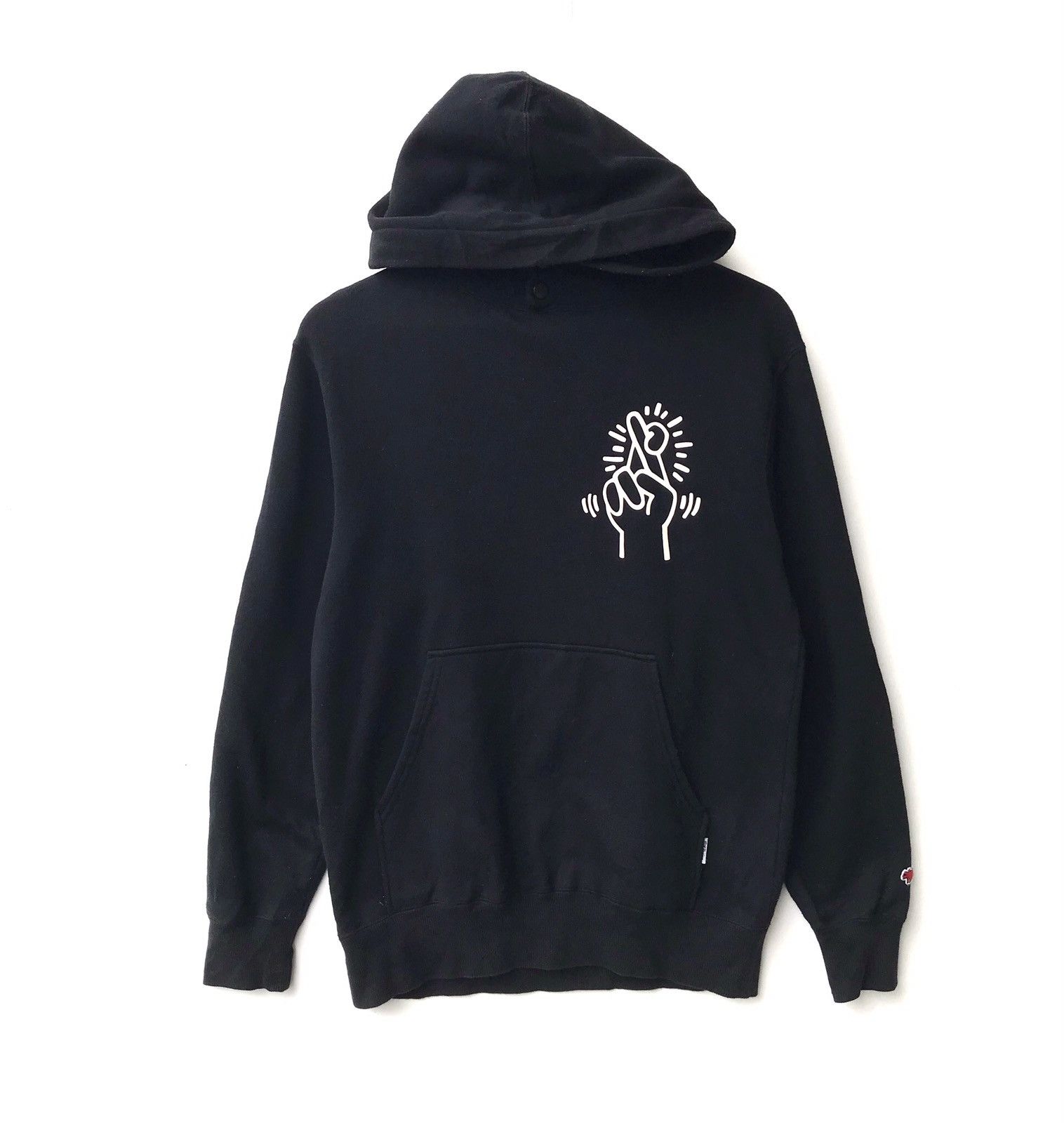 Keith Haring Keith Haring Printed Logo Hoodies Spell Out Logo Size US S / EU 44-46 / 1 - 1 Thumbnail