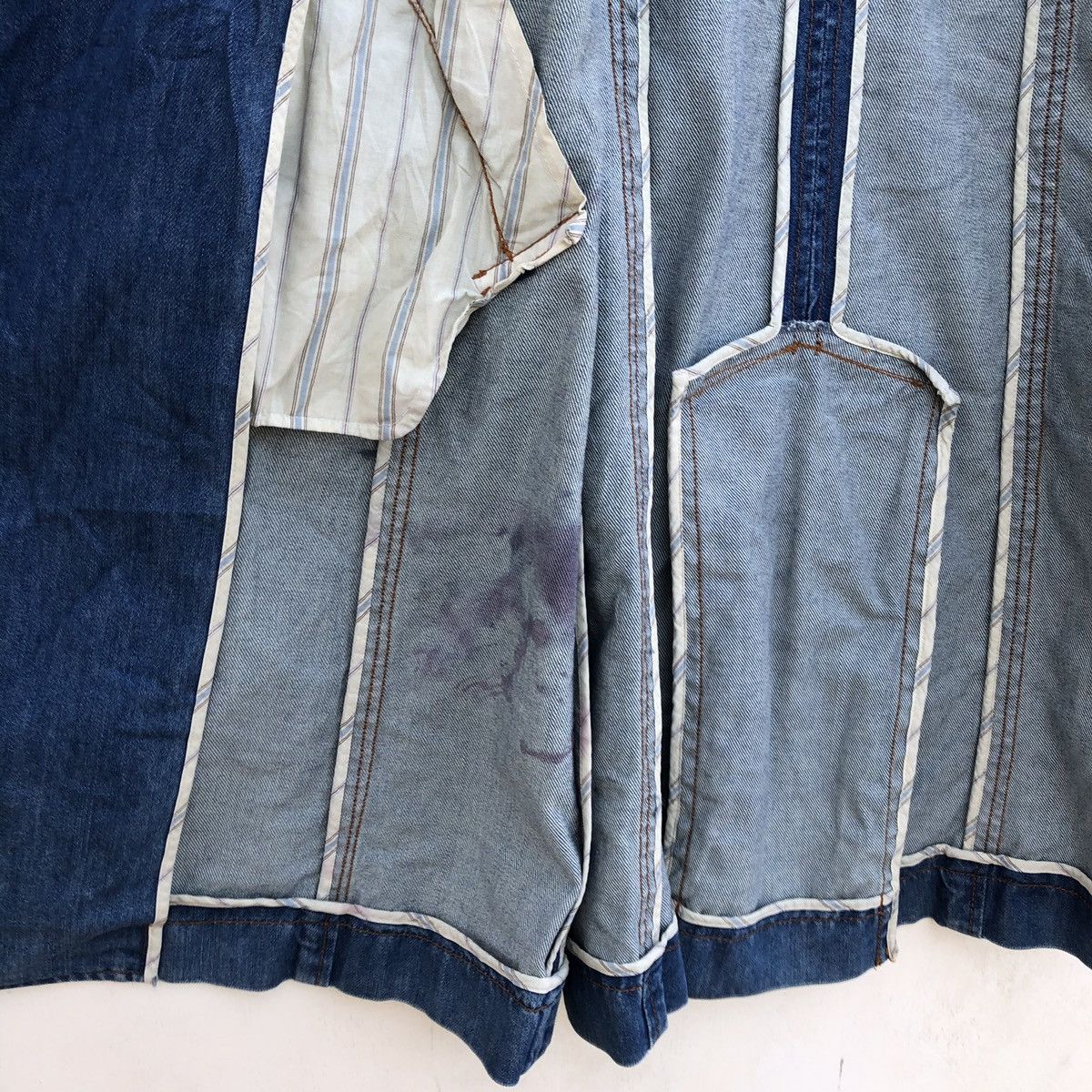 Jacobs By Marc Jacobs × Marc Jacobs × Marc by Marc Jacobs Rare! Marc Jacobs Selvedge Double Collar Denim Parka/Jacket Size US XS / EU 42 / 0 - 18 Thumbnail