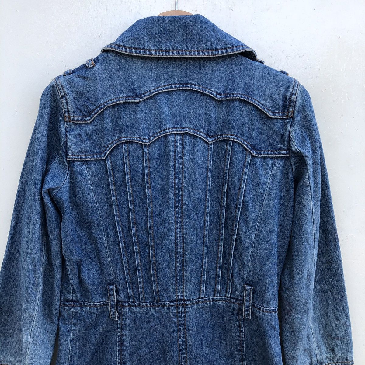 Jacobs By Marc Jacobs × Marc Jacobs × Marc by Marc Jacobs Rare! Marc Jacobs Selvedge Double Collar Denim Parka/Jacket Size US XS / EU 42 / 0 - 12 Thumbnail