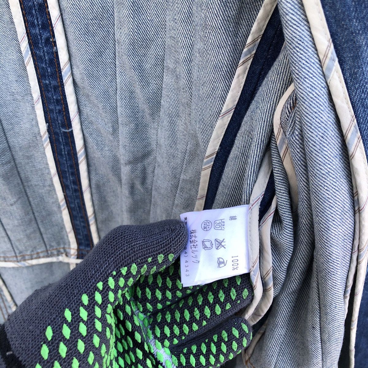 Jacobs By Marc Jacobs × Marc Jacobs × Marc by Marc Jacobs Rare! Marc Jacobs Selvedge Double Collar Denim Parka/Jacket Size US XS / EU 42 / 0 - 20 Thumbnail