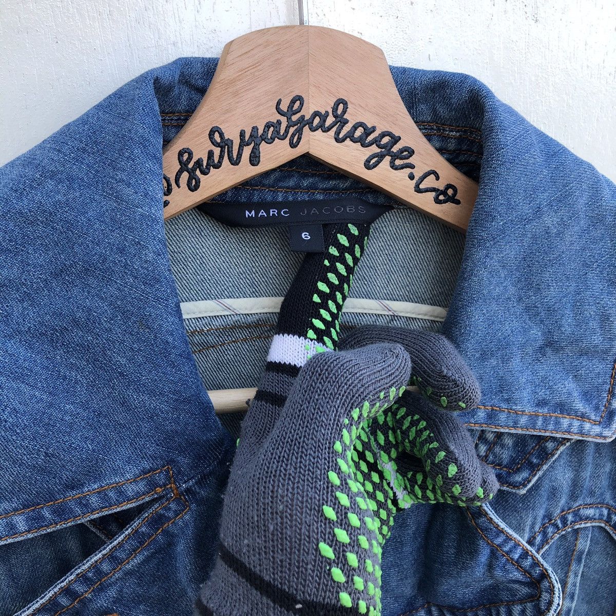 Jacobs By Marc Jacobs × Marc Jacobs × Marc by Marc Jacobs Rare! Marc Jacobs Selvedge Double Collar Denim Parka/Jacket Size US XS / EU 42 / 0 - 2 Thumbnail