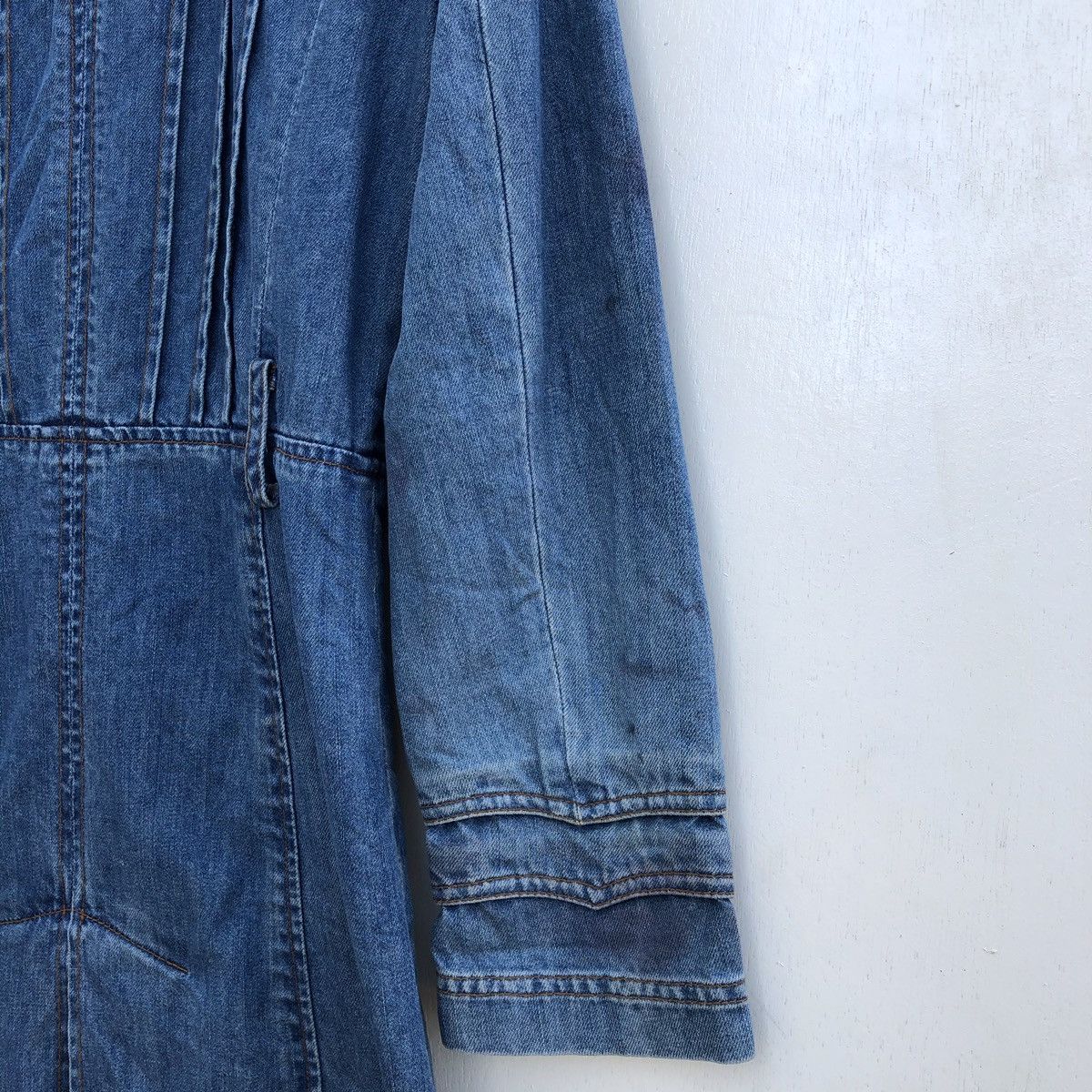 Jacobs By Marc Jacobs × Marc Jacobs × Marc by Marc Jacobs Rare! Marc Jacobs Selvedge Double Collar Denim Parka/Jacket Size US XS / EU 42 / 0 - 14 Thumbnail