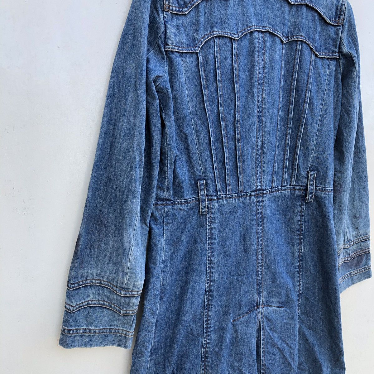Jacobs By Marc Jacobs × Marc Jacobs × Marc by Marc Jacobs Rare! Marc Jacobs Selvedge Double Collar Denim Parka/Jacket Size US XS / EU 42 / 0 - 15 Thumbnail