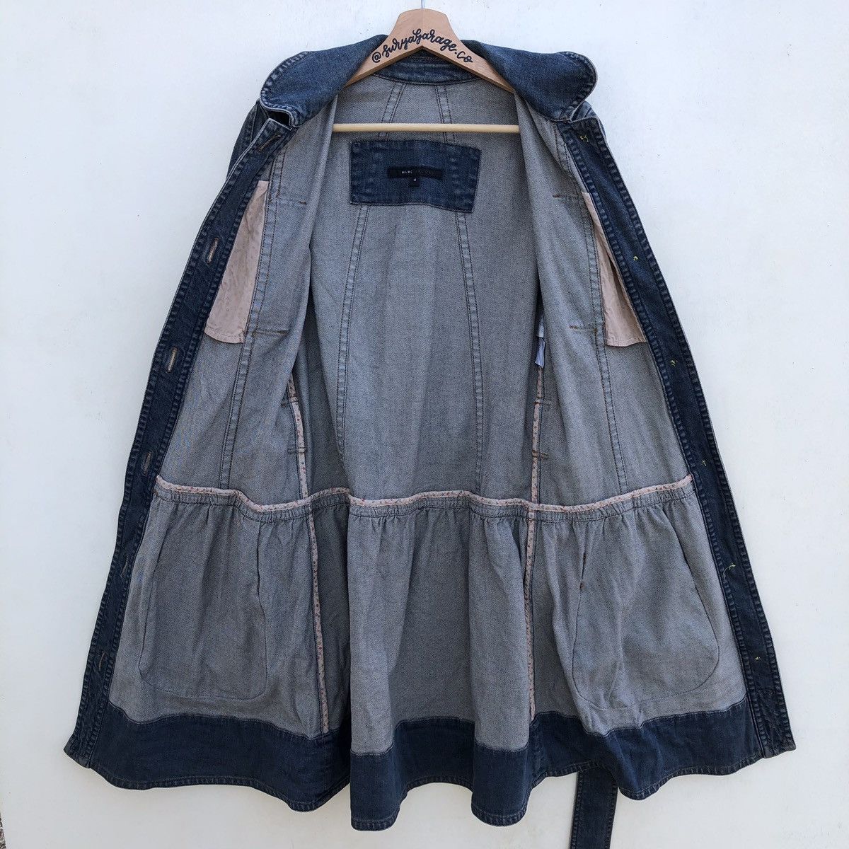 Jacobs By Marc Jacobs × Marc Jacobs × Marc by Marc Jacobs Marc Jacobs Denim Long Jacket/Parka Size US XS / EU 42 / 0 - 14 Thumbnail