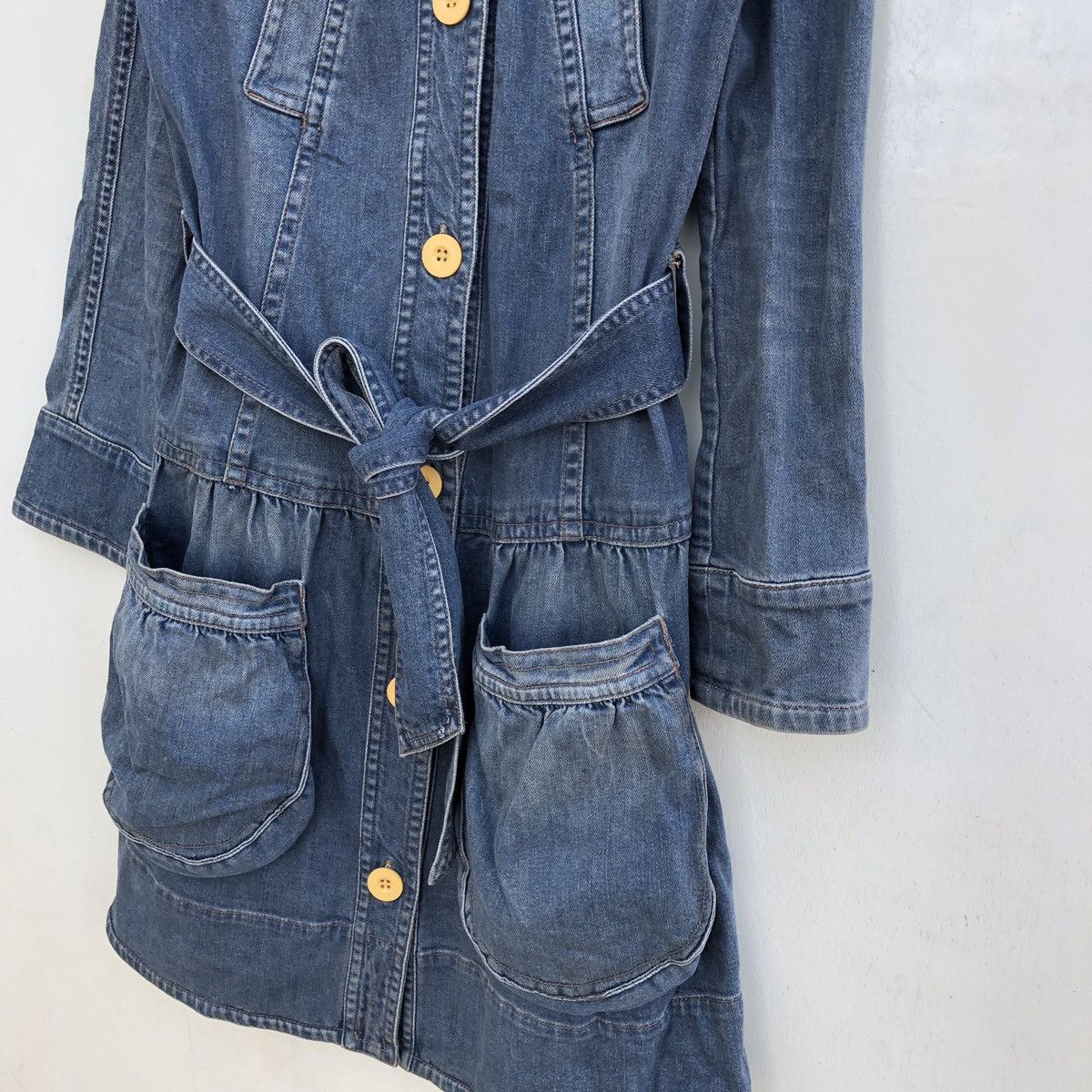 Jacobs By Marc Jacobs × Marc Jacobs × Marc by Marc Jacobs Marc Jacobs Denim Long Jacket/Parka Size US XS / EU 42 / 0 - 8 Thumbnail