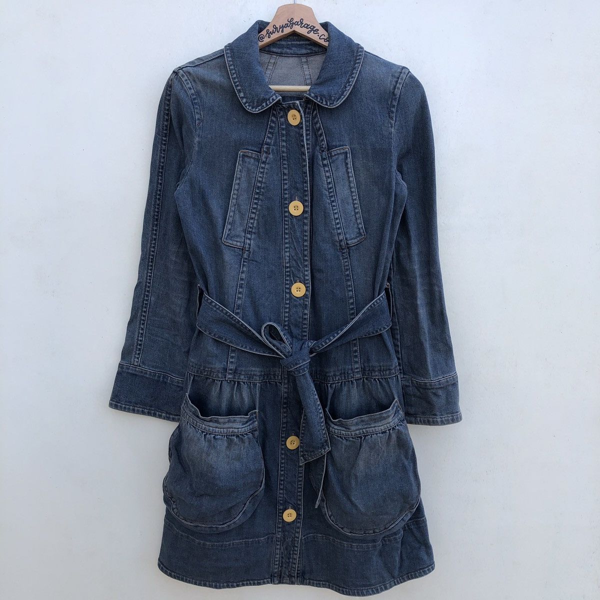 Jacobs By Marc Jacobs × Marc Jacobs × Marc by Marc Jacobs Marc Jacobs Denim Long Jacket/Parka Size US XS / EU 42 / 0 - 1 Thumbnail