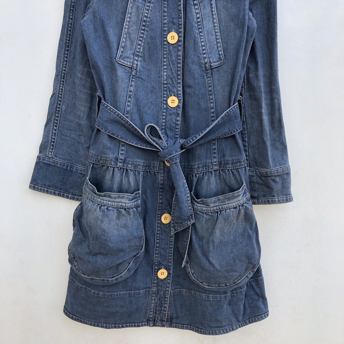 Jacobs By Marc Jacobs × Marc Jacobs × Marc by Marc Jacobs Marc Jacobs Denim Long Jacket/Parka Size US XS / EU 42 / 0 - 4 Thumbnail