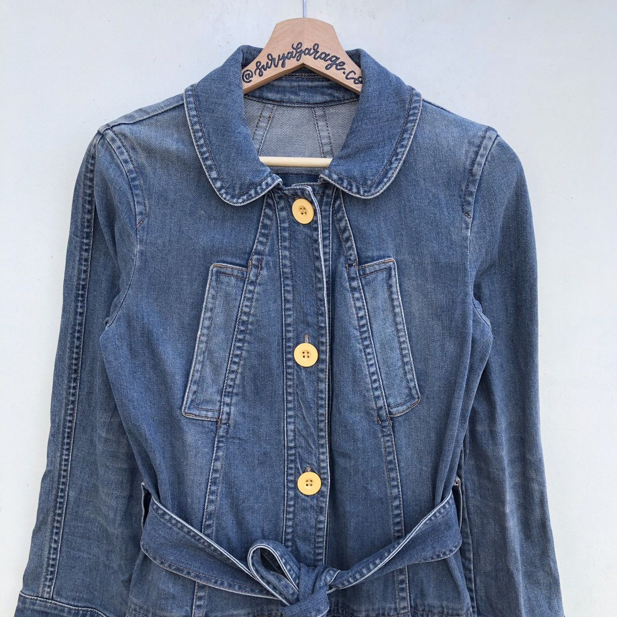 Jacobs By Marc Jacobs × Marc Jacobs × Marc by Marc Jacobs Marc Jacobs Denim Long Jacket/Parka Size US XS / EU 42 / 0 - 3 Thumbnail