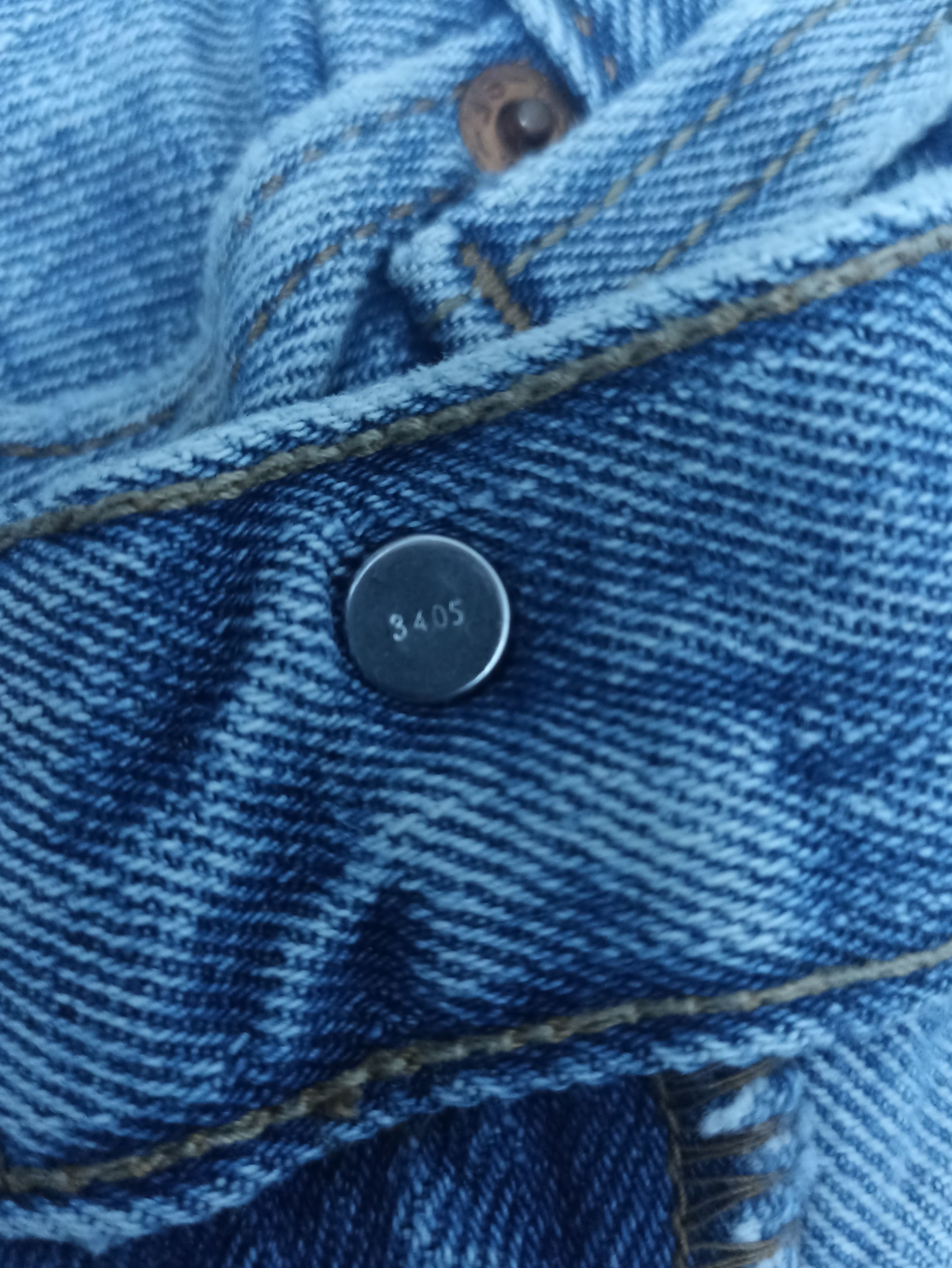 Jean × Levi's × Vintage VINTAGE LEVIS 505 BLUE WASH JEANS -J317 Size US 40 / EU 56 - 4 Thumbnail