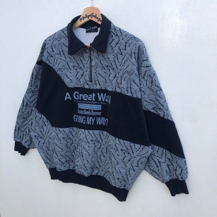 Japanese Brand × Vintage Vintage Gypsy Wind “A Great Wall” Spell Out Oversized Shirt Size US L / EU 52-54 / 3 - 3 Thumbnail