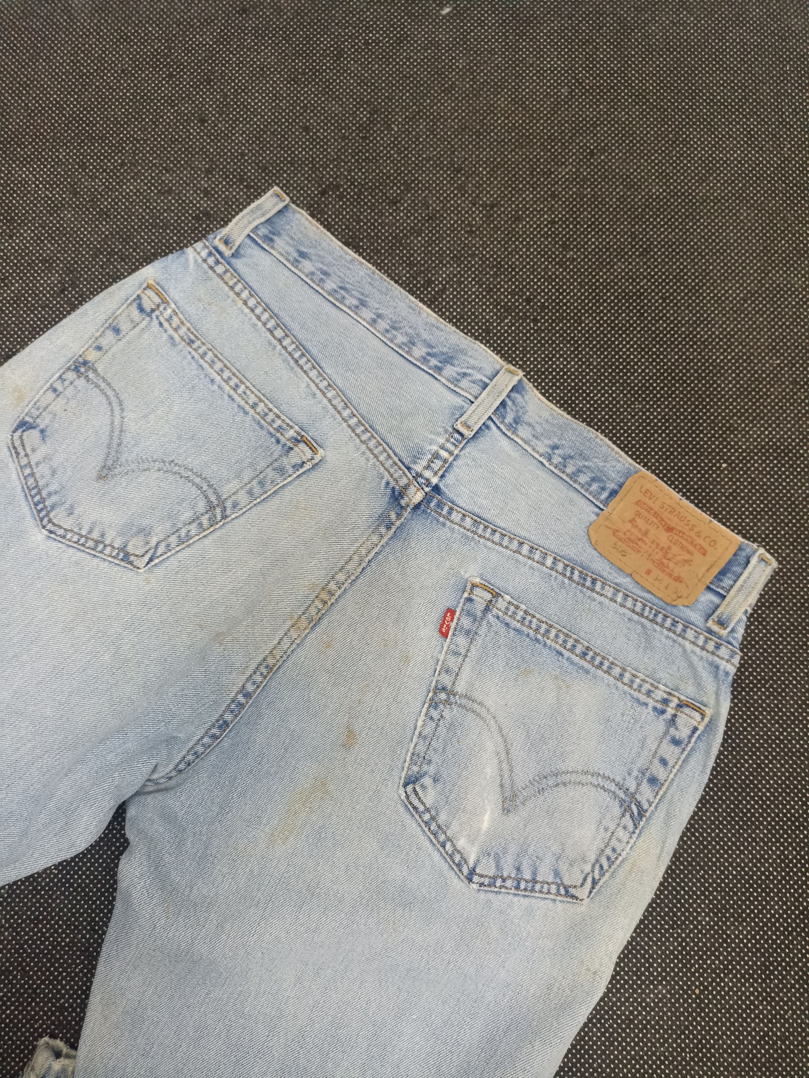 Jean × Levi's × Vintage VINTAGE LEVIS 505 DISTRESSED BLUE WASH JEANS -J320 Size US 34 / EU 50 - 11 Thumbnail
