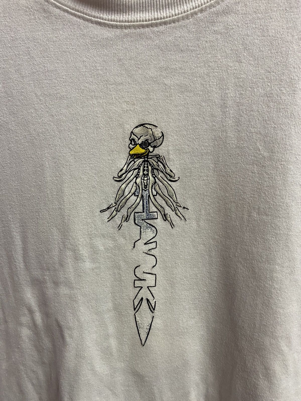 Hook-Ups × Tony Hawk × Vintage Vtg Cros fire flame tee Size US M / EU 48-50 / 2 - 6 Thumbnail
