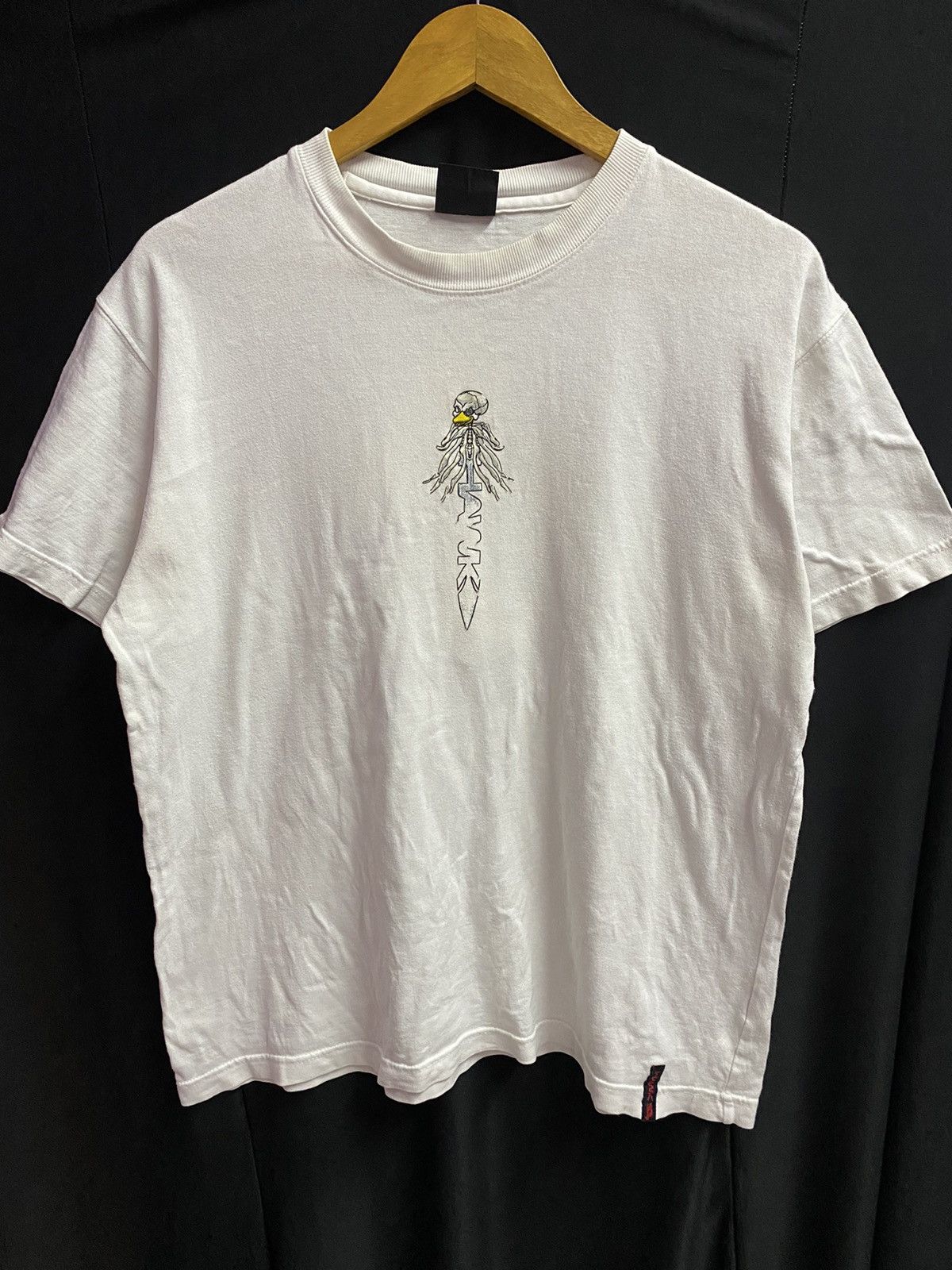 Hook-Ups × Tony Hawk × Vintage Vtg Cros fire flame tee Size US M / EU 48-50 / 2 - 5 Thumbnail