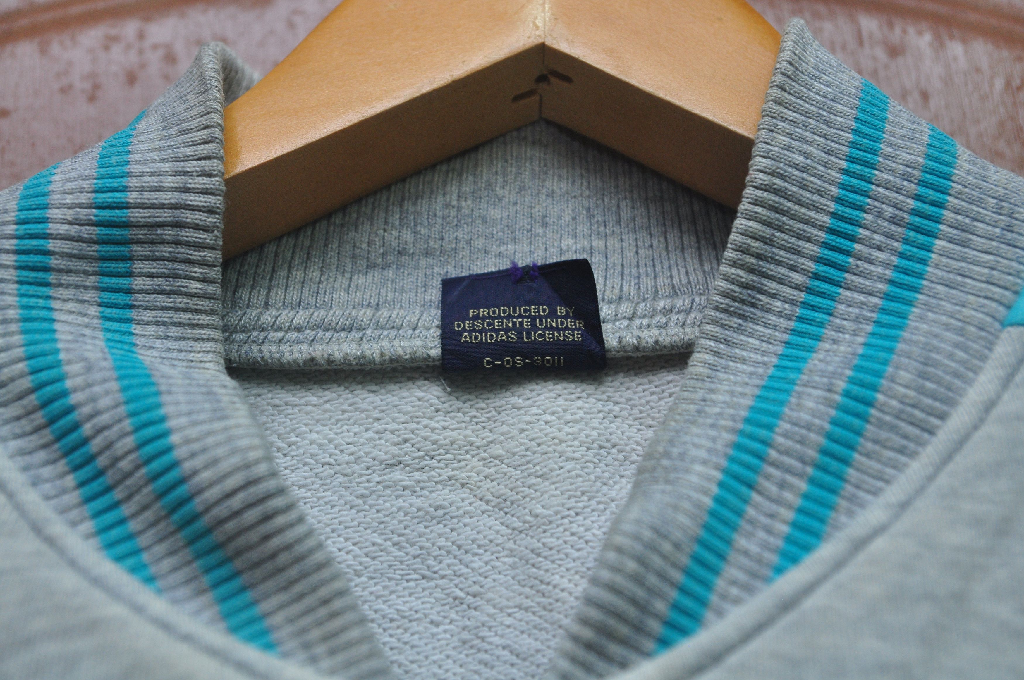 Adidas Vintage 90s Adidas Sweater / hip hop swag skate Size US L / EU 52-54 / 3 - 6 Thumbnail