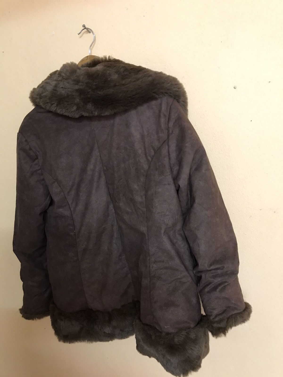 Designer RARE ROODE POOT FUR JACKET NICE DESIGN Size US L / EU 52-54 / 3 - 8 Thumbnail
