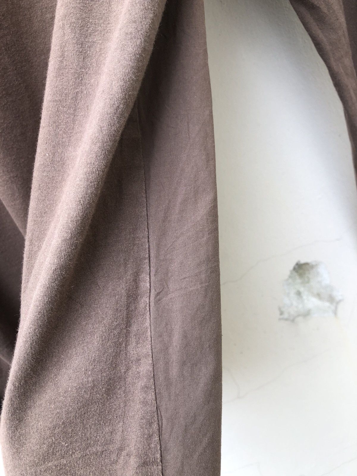 Issey Miyake Vintage Tsumori Chisato Fade Brown Hybrid Mandarin Shirt Size US M / EU 48-50 / 2 - 12 Thumbnail