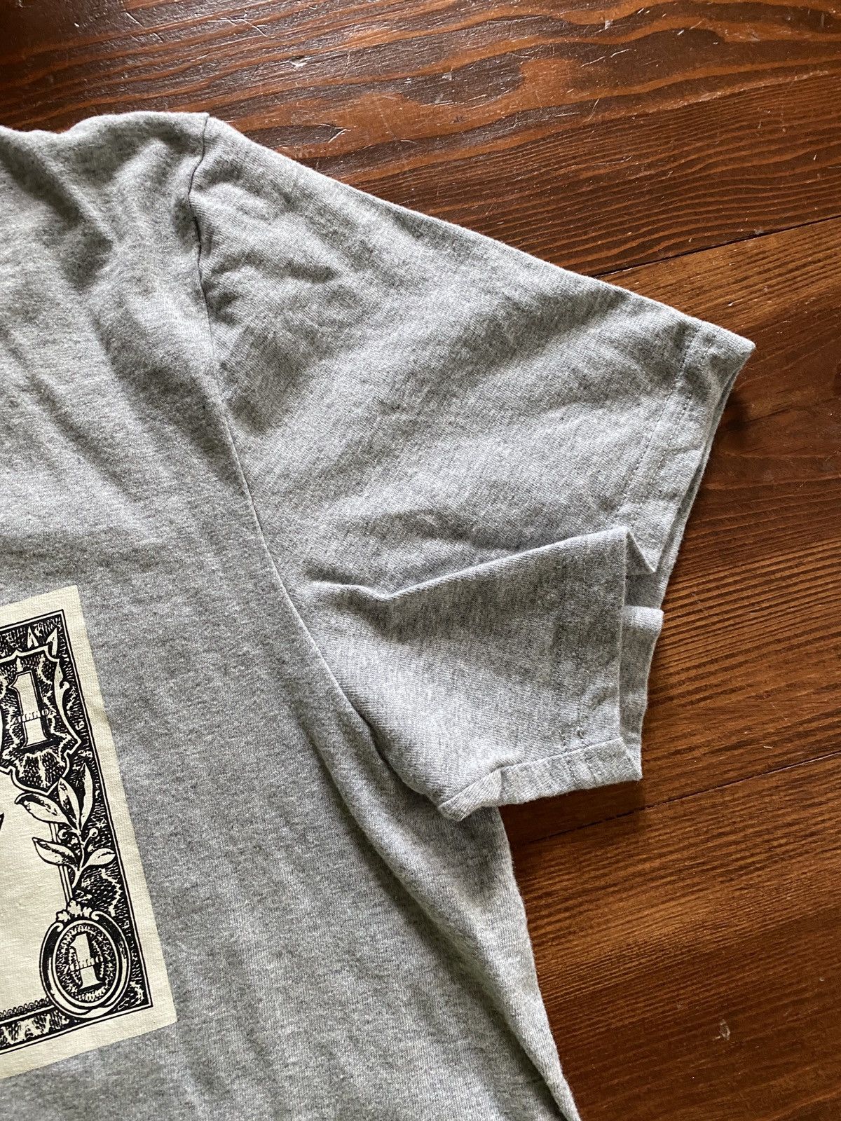 Supreme 2017 Supreme Gray Dollar Tee Size US XL / EU 56 / 4 - 3 Thumbnail