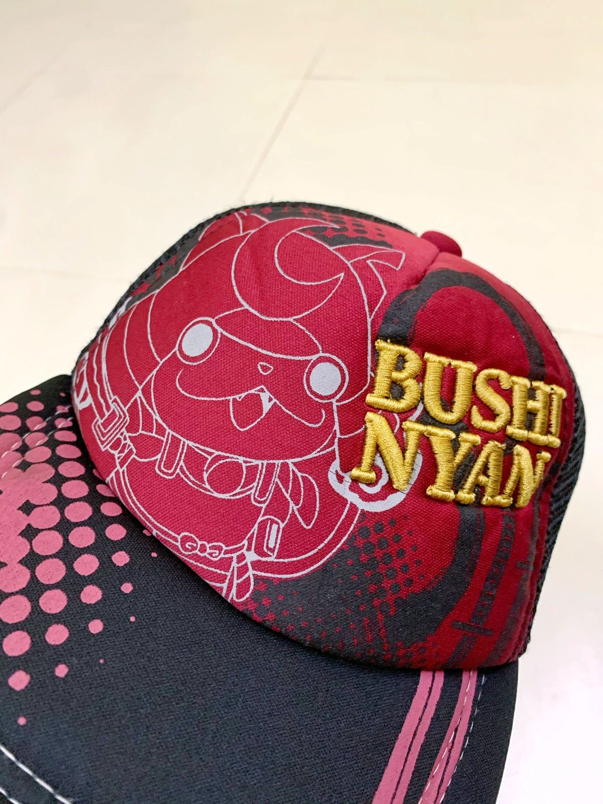 Anime 🔥Anime🔥Bushi Nyan Anime Cap Japan Size ONE SIZE - 3 Thumbnail